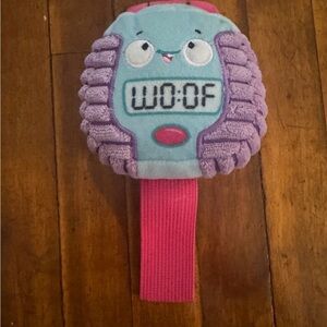Bark Box Plush Dog Toy “Hustle Fur Muscle stop watch,”rare, hard to find